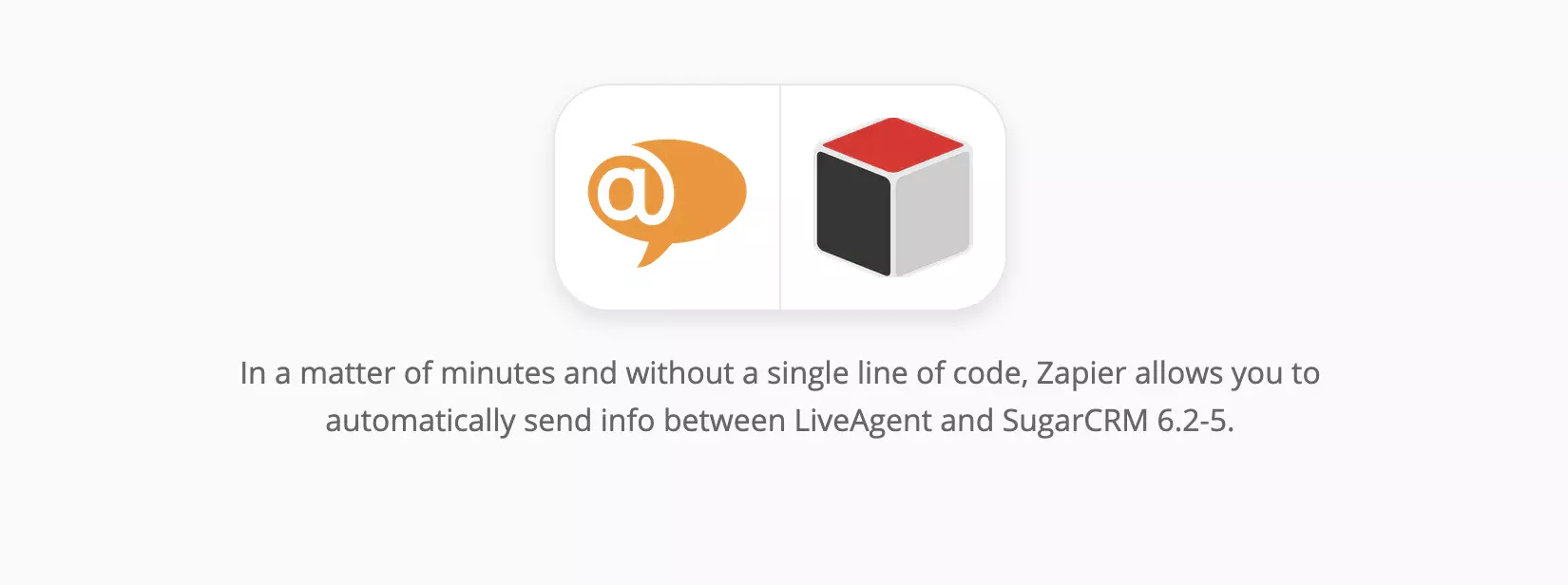 Интеграция на LiveAgent и SugarCRM в Zapier