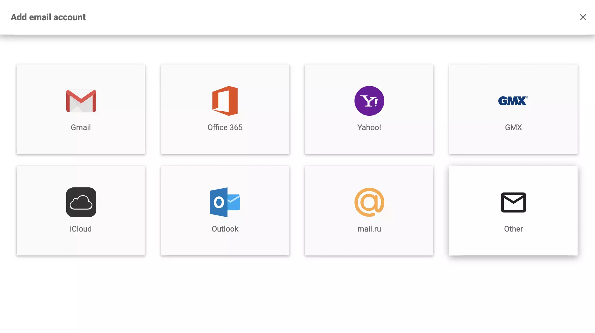 Опции за конфигурация на имейл сметка на LiveAgent
