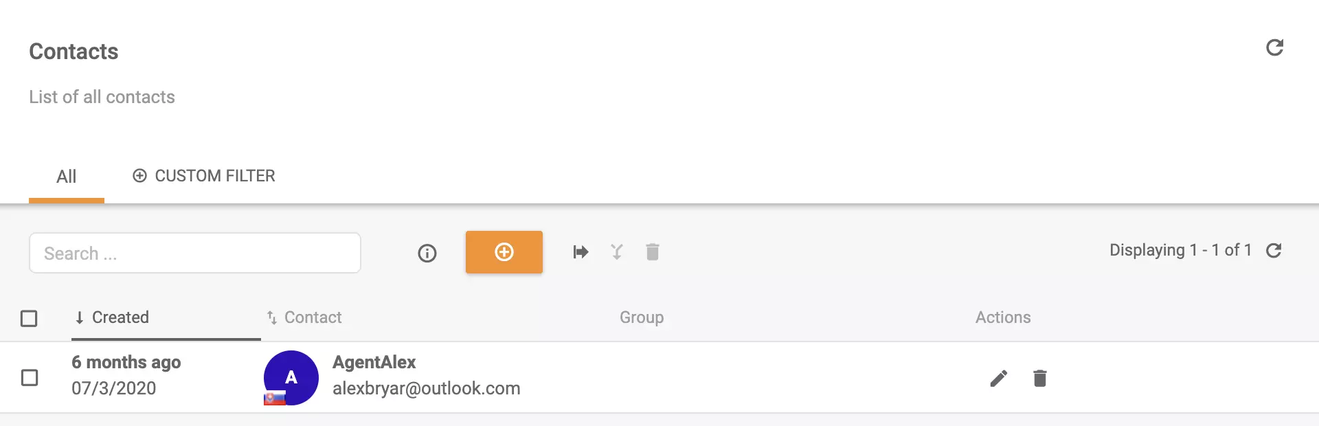 Клиент е добавен към LiveAgent благодарение на успешната интеграция с Braintree