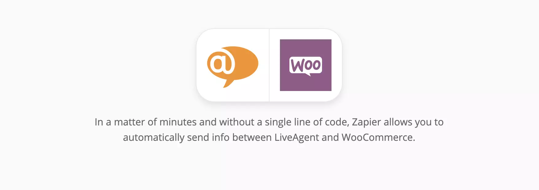 LiveAgent и WooCommerce интеграции на Zapier