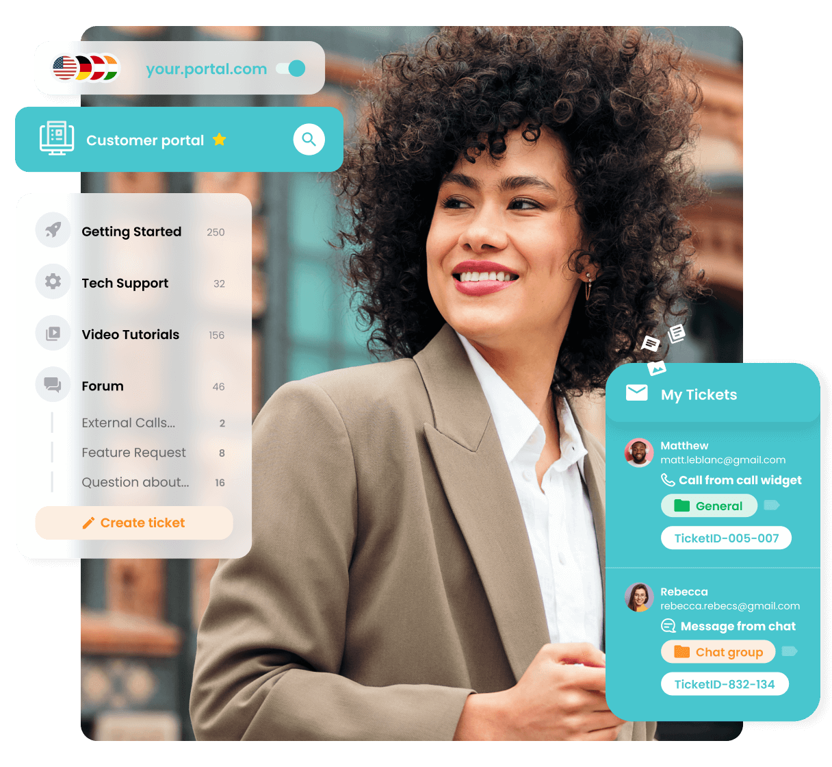Софтуер за портал на клиенти
