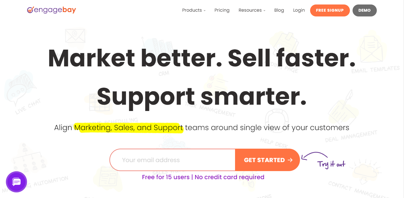 Софтуер за CRM на EngageBay