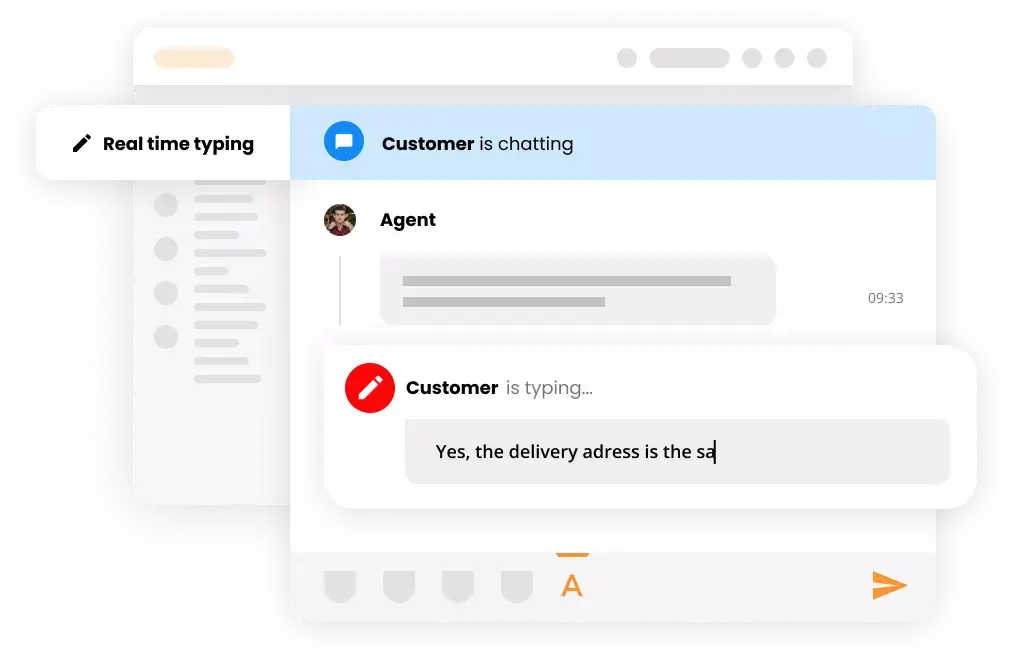 Изглед на писане в реално време