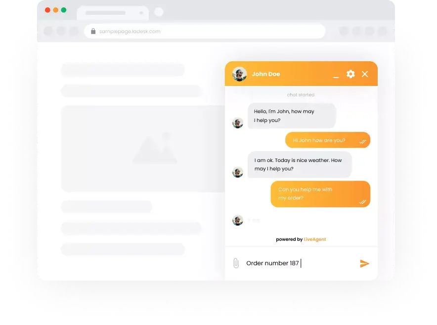 Изглед за клиента