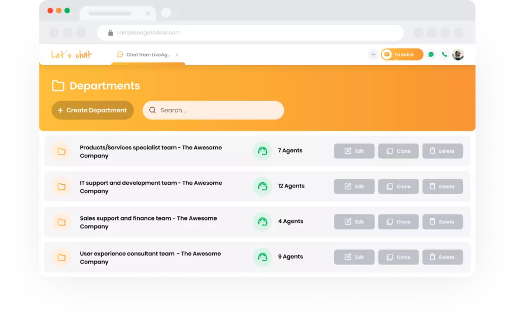 Отдели и етикети