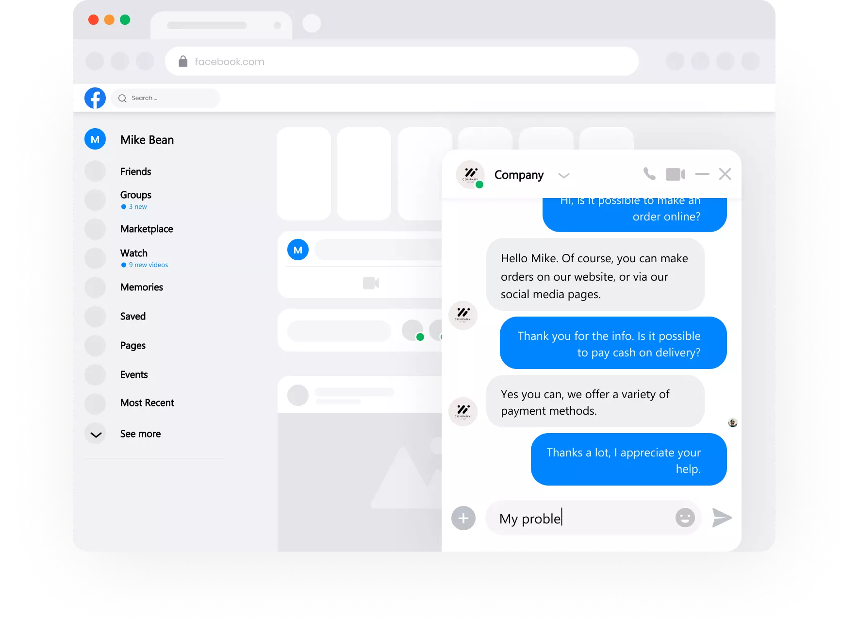 Преглед на клиента