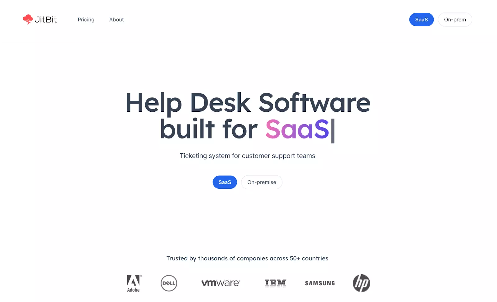JitBit Helpdesk начална страница - Надеждна и ефективна алтернатива на Spiceworks