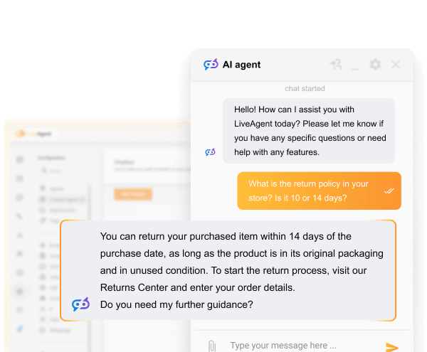LiveAgent AI Чатбот