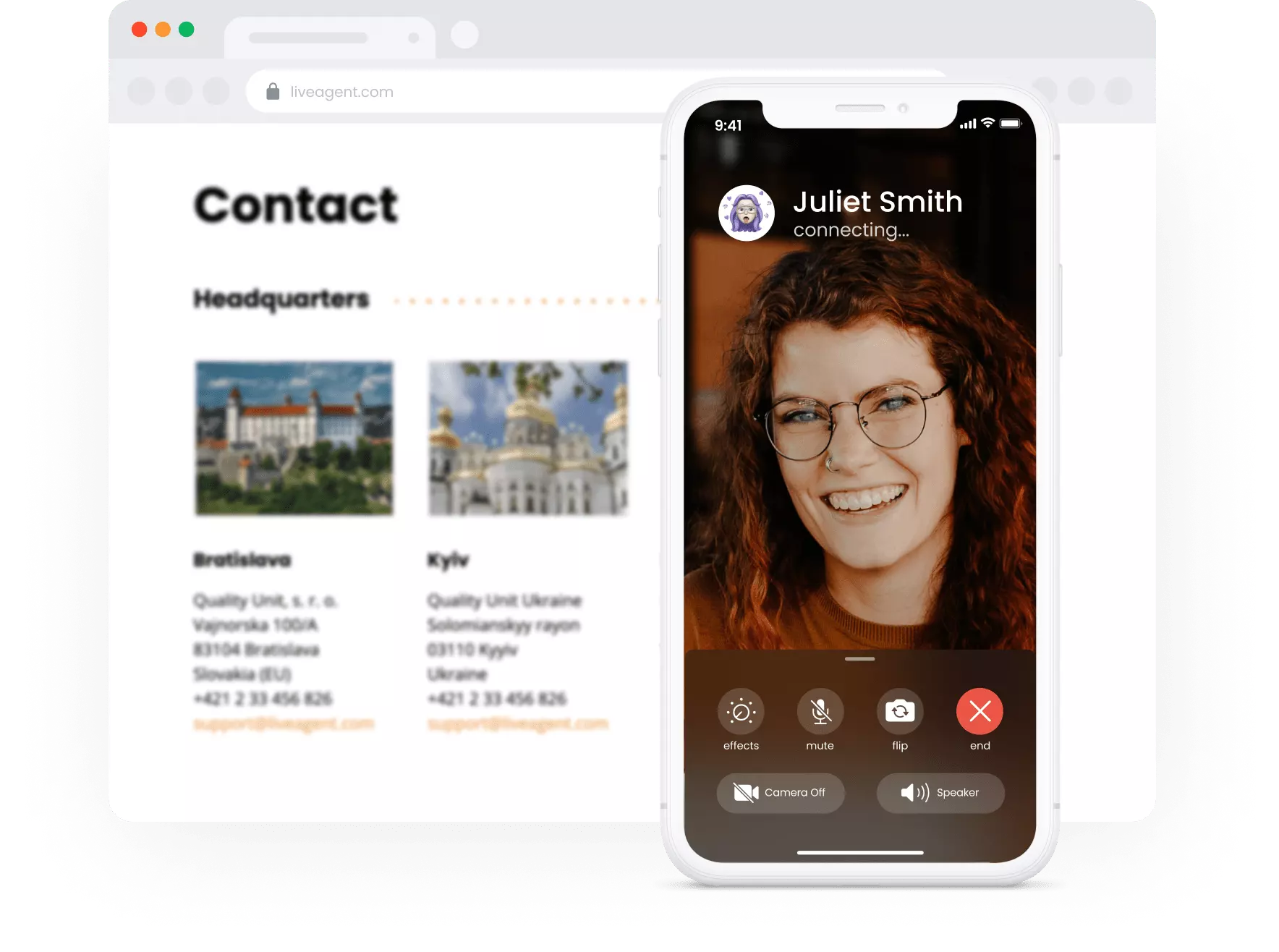 Изглед на клиента