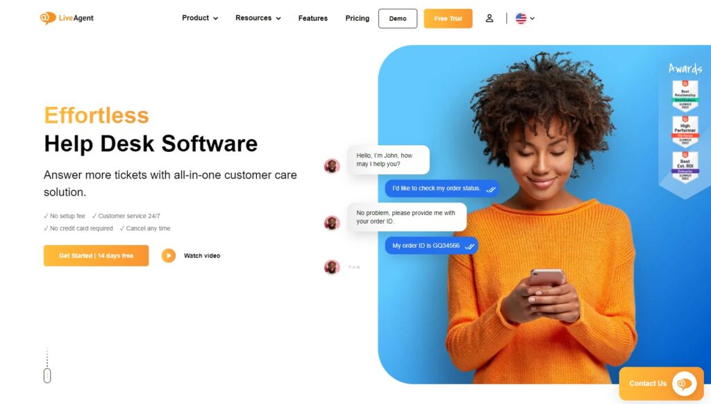 Софтуер за help desk LiveAgent