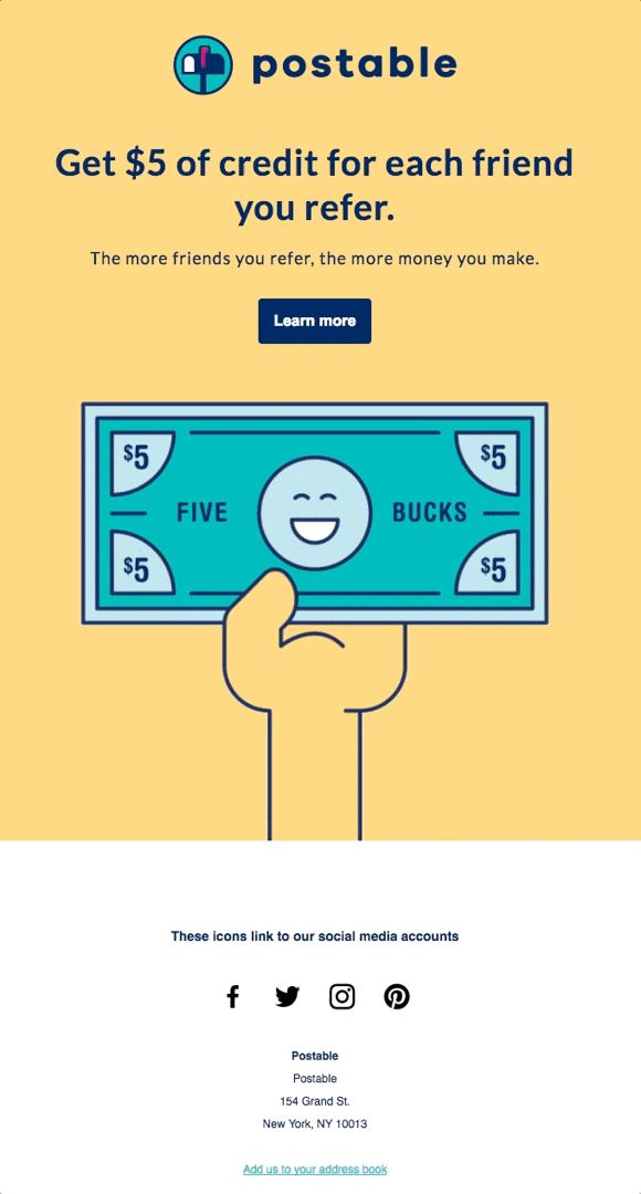 Пример за програма за маркетинг на препоръки